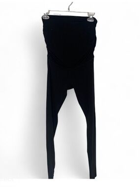 Beyond Yoga Beyond the Bump Black Maternity Leggings